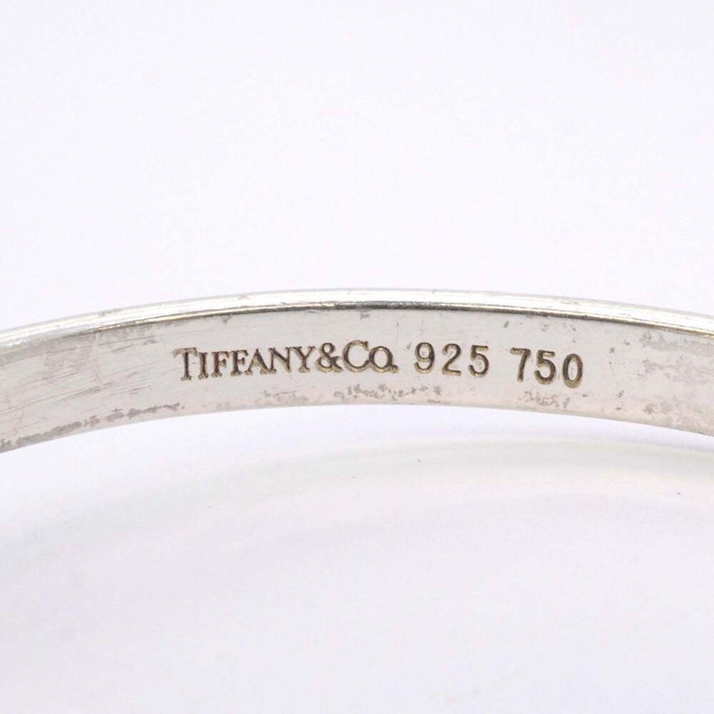 Tiffany & Co. Hook Eye Bangle, 18K Yellow Gold (KYG), Sterling Silver 925, Wo... - Picture 5 of 10